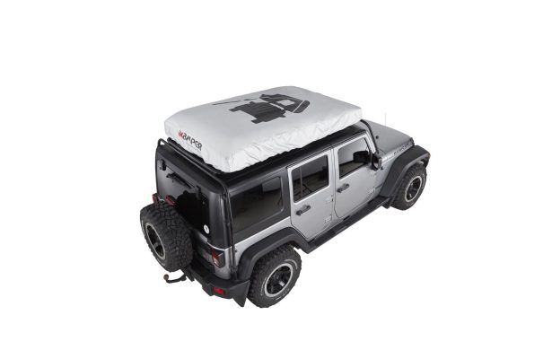 Funda protectora impermeable  y anti-UV para su Skycamp. Protege eficazmente  del sol, polvo y del  agua. Su uso es exclusivamente para el almacenamiento de  Skycamp  en ningún caso se debe llevar puesta con el vehiculo en marcha.