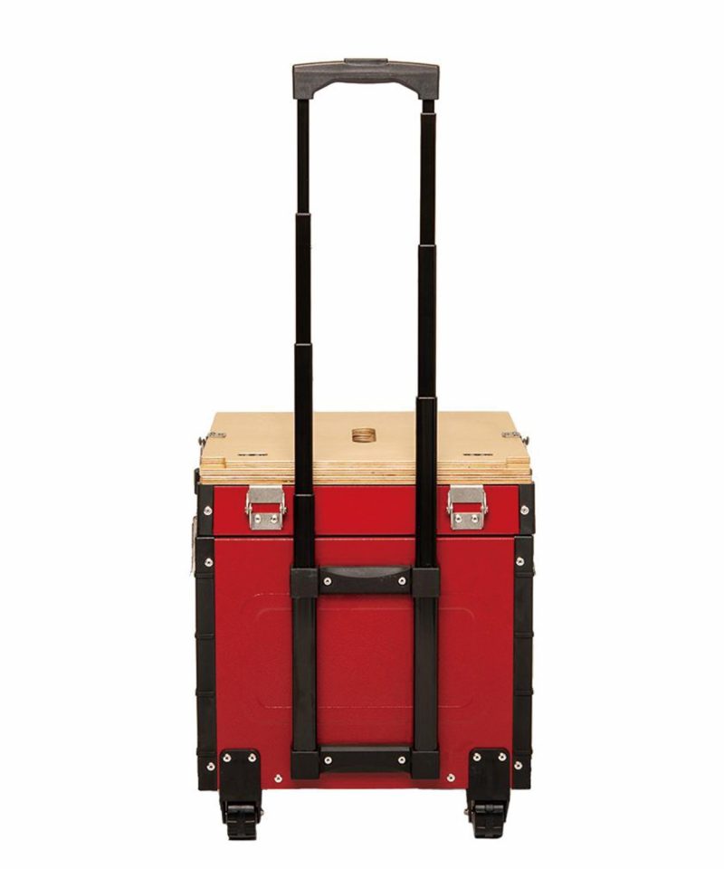 Aioks tiene todo lo que necesita para comer y cocinar4 personas al aire libre, todo en UNA caja.Pesa 9 kg por lo que es facil de transportar