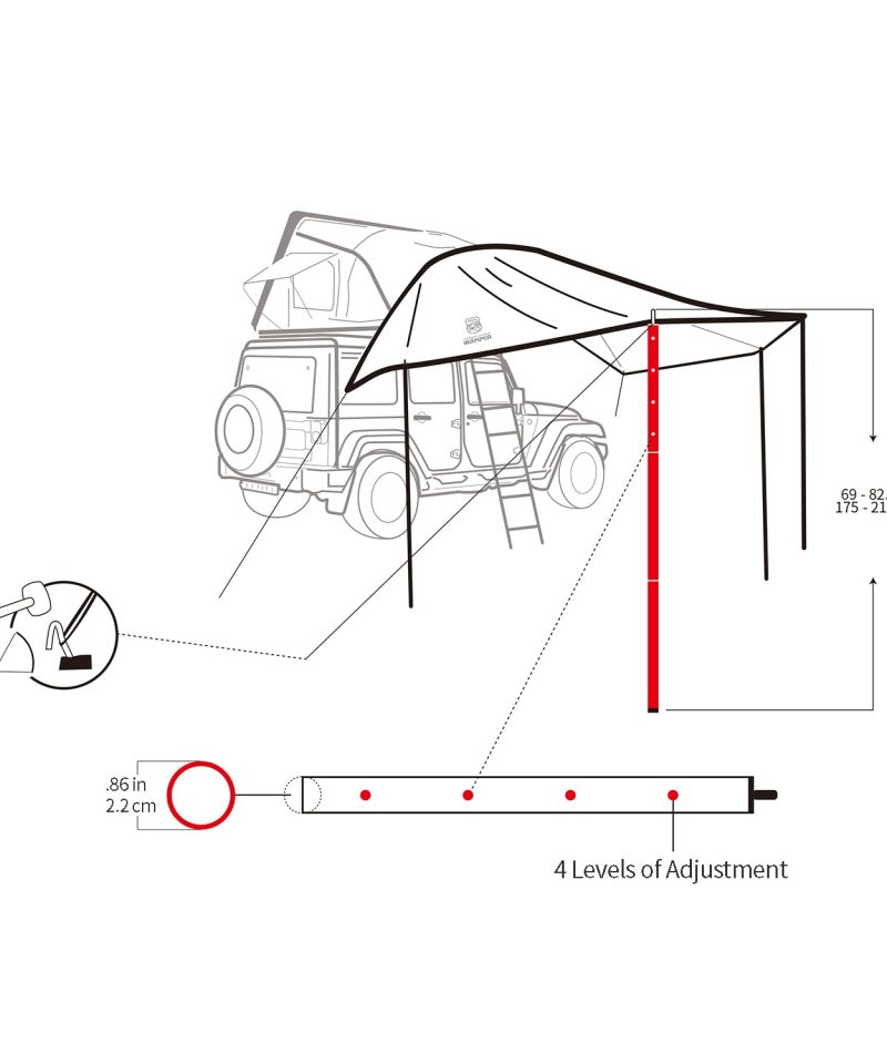 Toldo iKamper Skycamp Mini 2.0 - Imagen 5