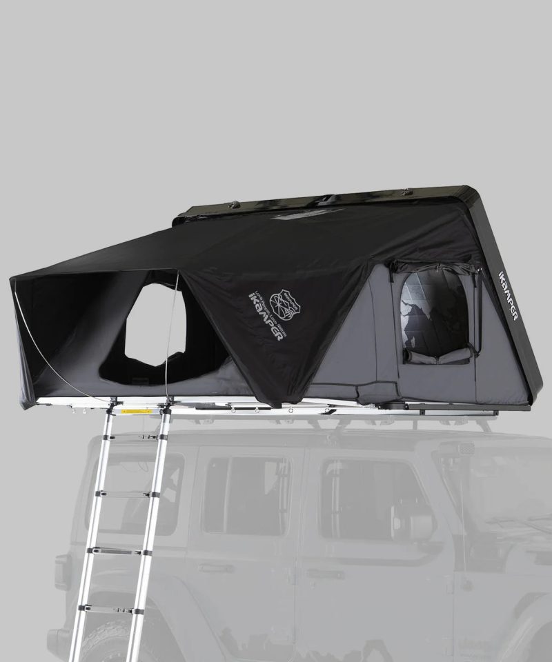 iKamper Skycamp 3.0 negra: tienda de techo para 4 personas