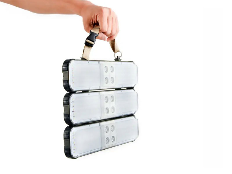 Lámpara solar trípode de camping WildLand Tipo B - Imagen 7