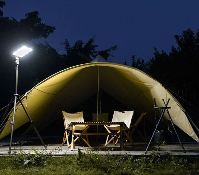 Lámpara solar trípode de camping WildLand Tipo B - Imagen 11