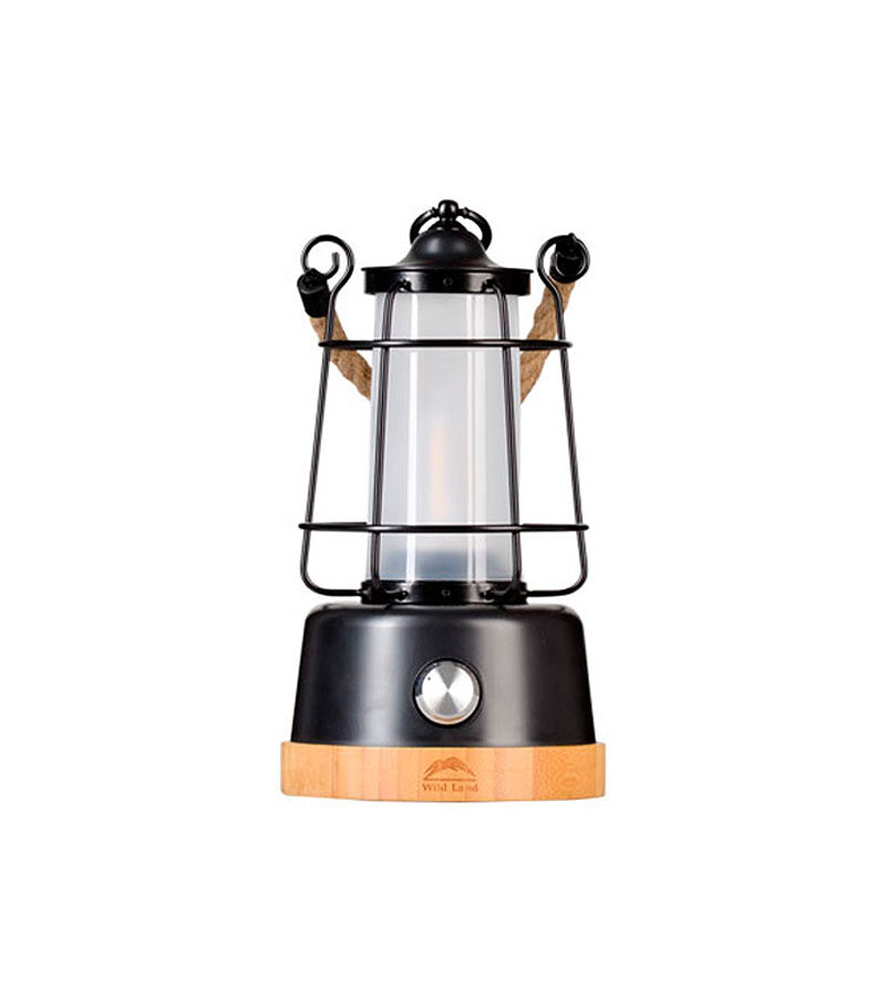 Lampe torche LED USB WildLand avec corde en chanvre