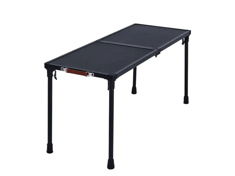 Table pliante WildLand « Série Montagne » noire