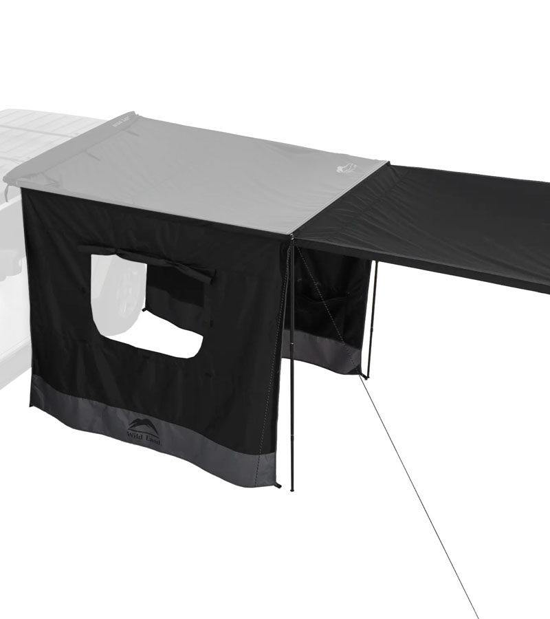 Pannelli laterali di chiusura. Tenda da sole universale ultraleggera. WildLand