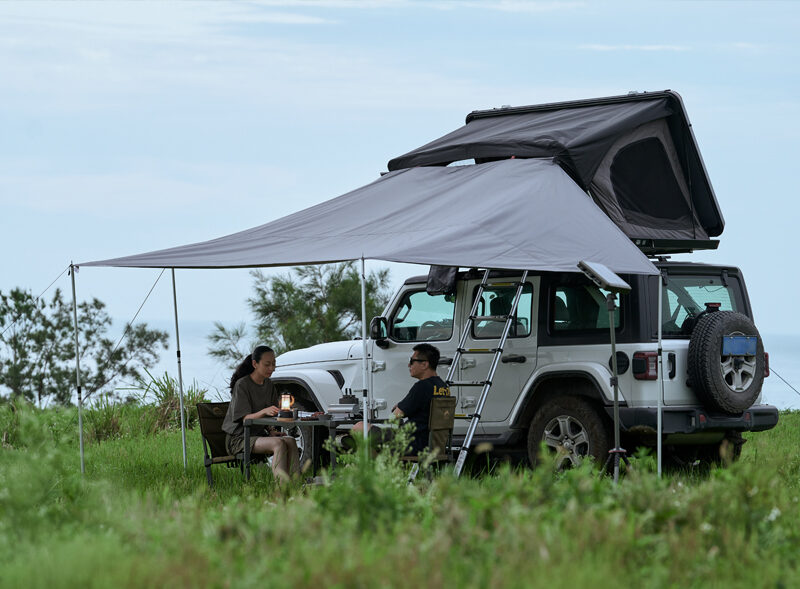 Toldo universal WildLand clásico V2 Negro - Imagen 3